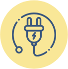Electrical Home Icon